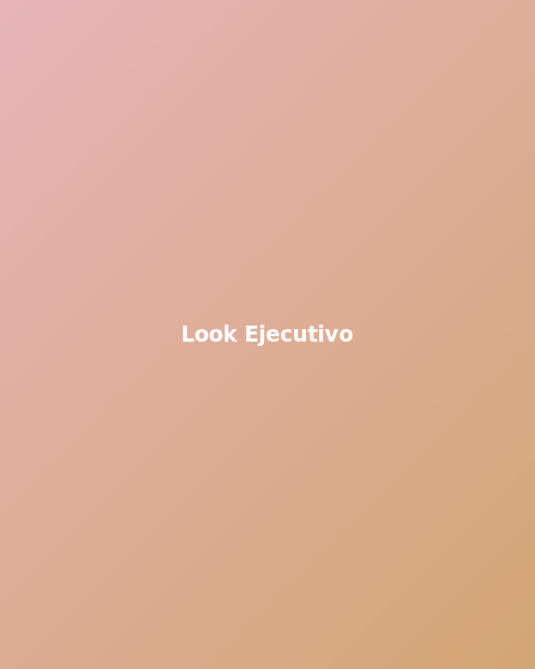 Look Ejecutivo - Jumpsuit para reunión de directiva